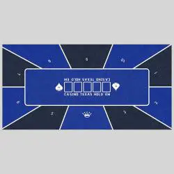 Poker Mat, 120x60cm, Custom Rubber Table, Linkway