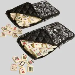 American Mahjong Set with Quilted Case