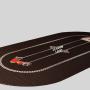 Custom Poker Table Mat - Texas Holdem, 10 Player, Neoprene Mat