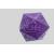 Dark purple with black ink