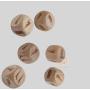Custom 3cm Wooden Dice - Laser Engraved Cube
