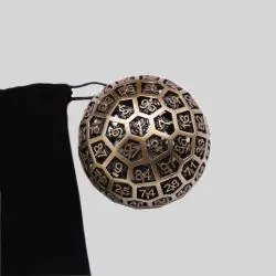 100mm Copper D100 Dice - Goobetter Tabletop Dice