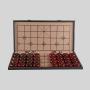 Chinese Sandalwood Chess Set - Polished, DIY Tray
