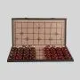 Chinese Sandalwood Chess Set - Polished, DIY Tray Chinese Sandalwood Chess Set - Polished, DIY Tray