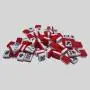 Portable Mini Mahjong Set Acrylic Tiles Family Game Portable Mini Mahjong Set Acrylic Tiles Family Game