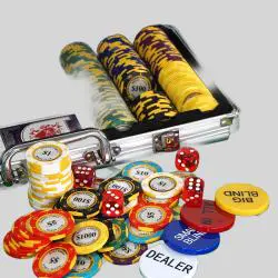 300 Chip Poker Set - Casino Accessories Monte Carlo