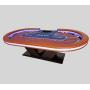 Luxury Custom Texas Poker Table OEM - Sanmi PT09