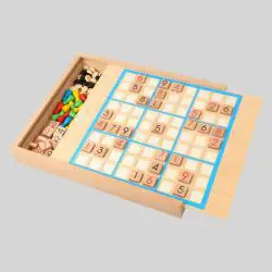 Wooden Ludo Chess Family Game - Kids & Friends Fun