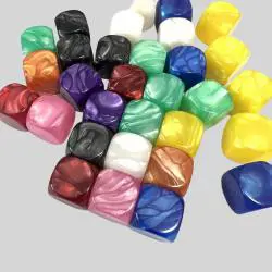 Custom RPG DND Dice – Acrylic, Logo, 16mm, Customizable