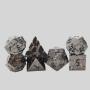 DND Metal Stripe Dice - Custom D&D Game Dice
