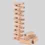 Colorful Wooden Tumble Tower Game Set – Dice & Penalty Cards