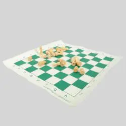 Portable Plastic Chess & Checkers Set