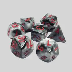 7Pcs Dice Set Resin Polyhedral Dice for DND MTG RPG Games