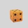 Collapsible Wooden Dice Game Set Collapsible Wooden Dice Game Set
