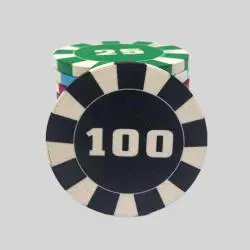 Ceramic Poker Chips, Unicorn, Tournament Chip Set