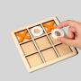 Wooden XO Tic Tac Toe Game for Kids - Educational Toy