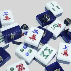 Custom Acrylic Mahjong Set - OEM ODM Gift with Logo