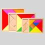 DIY Tangram 3D Puzzle Blocks Kids Learning Toys
