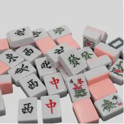 Durable Custom Blank Mahjong Set - TC MJ0612