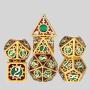 Metal Polyhedral Dice Set - 12pcs D6