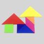 Creative Magnetic EVA Tangram Puzzle - Brain Training