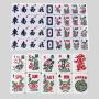Acrylic 4KG Mahjong Table - Folding Poker Game Set
