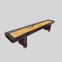 Luxury 12' Solid Wood Shuffleboard Table