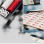 Black Cool Mahjong Set - Acrylic Majiang Tiles, Deluxe Entertainment