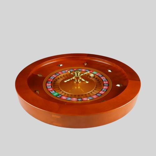 YH Small Roulette Wheel – 18/20” Solid Wood Casino Game