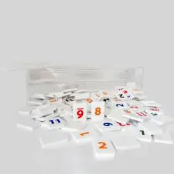 Luxury Acrylic Rummy Tiles - 160pcs Game Set Gift