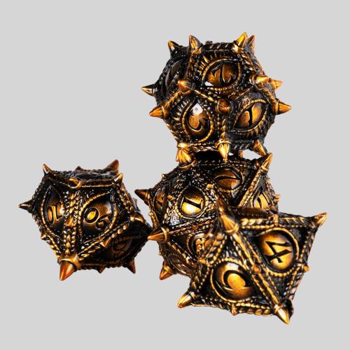 Metal Dice Set Manufacturers - Custom D&D RPG Dice