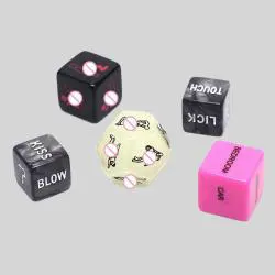 JoyPark Sex Dice Set - 5Pcs Couple Erotic Game