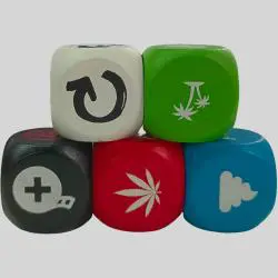 Custom Wooden Hex Dice - 3/4/5/6cm, Logo Printing, Fun Toys