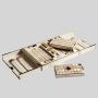 Luxury Leather Mahjong Gift Box - Christmas Party Game