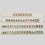 Travel Mahjong Set - 144pcs Mini Game for Adults