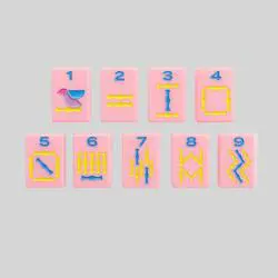 Custom Colorful Mahjong Set - Acrylic Game for Party Entertainment