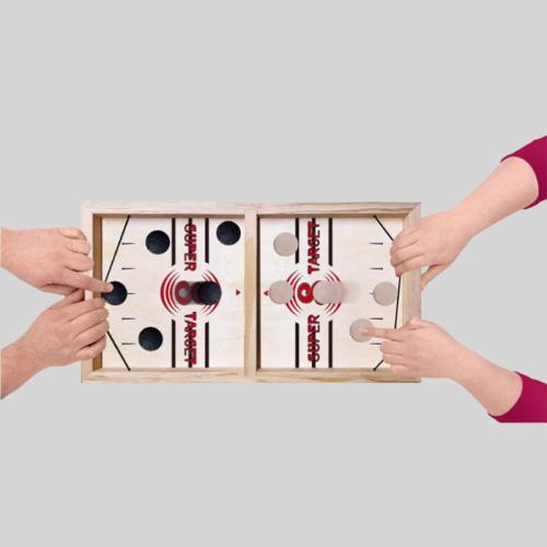 Fast Sling Puck Game Board Toys - Adult Child Family