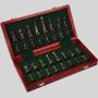 Wooden Metal Chess Board Game - ECOY Kids & Adults