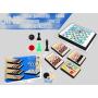 Kids Educational Chess Board Game - 5 in 1 Non-Magnetic