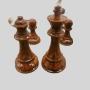 Luxury Tunisian Ebony Olive Chess Board Game Set
