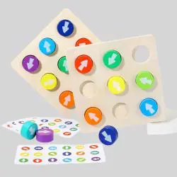 LUOFU Azimuth Wooden Puzzle Games for Kids