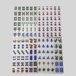 High-End Custom Acrylic Mahjong Set