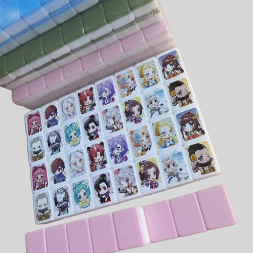 Customized Mahjong Set - 12 Constellations Resin Game