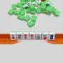 Mini Portable Travel Mahjong Set - Plastic Gaming Tiles Mini Portable Travel Mahjong Set - Plastic Gaming Tiles
