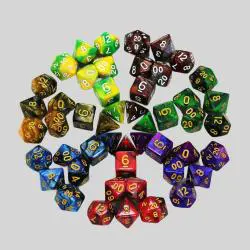 Acrylic Dice - 2cm Square Dice - Custom Colors