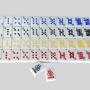 Travel Mahjong Set - Customizable Melamine Poker Game for Home/Multi-person Use