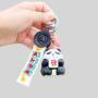 Panda Keychain, Sparrow, Light, Plastic, Custom Logo
