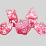 Pink Cat DND Dice Set - 7Pcs Polyhedral RPG Dice