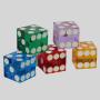 Custom Acrylic Dice Set - 5mm DND Gaming Dice with Metal Case