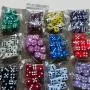 Acrylic Dice Set - 10pcs/Set, 16mm Polyhedral Dice Acrylic Dice Set - 10pcs/Set, 16mm Polyhedral Dice